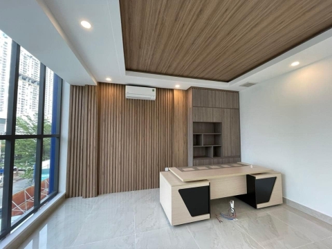 Công trình sử dụng tấm ốp tường Composite - Luxwall mã L13