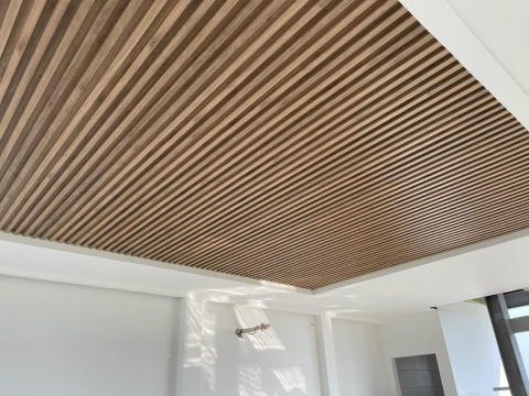 Công trình sử dụng tấm ốp tường Composite - Luxwall mã L13