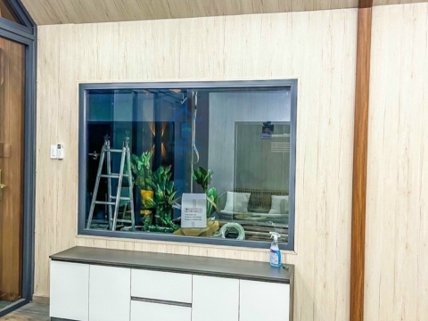 Nhà tiền chế sử dụng tấm ốp tường, ốp trần - Luxwall