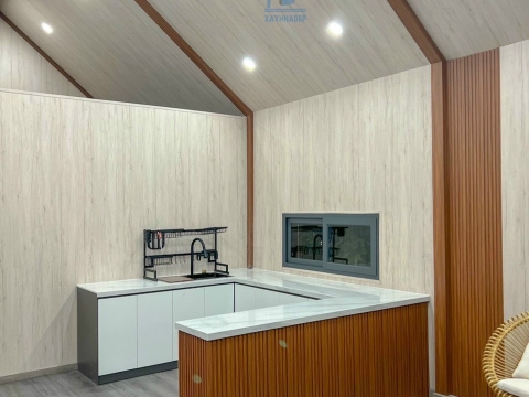 Nhà tiền chế sử dụng tấm ốp tường, ốp trần - Luxwall